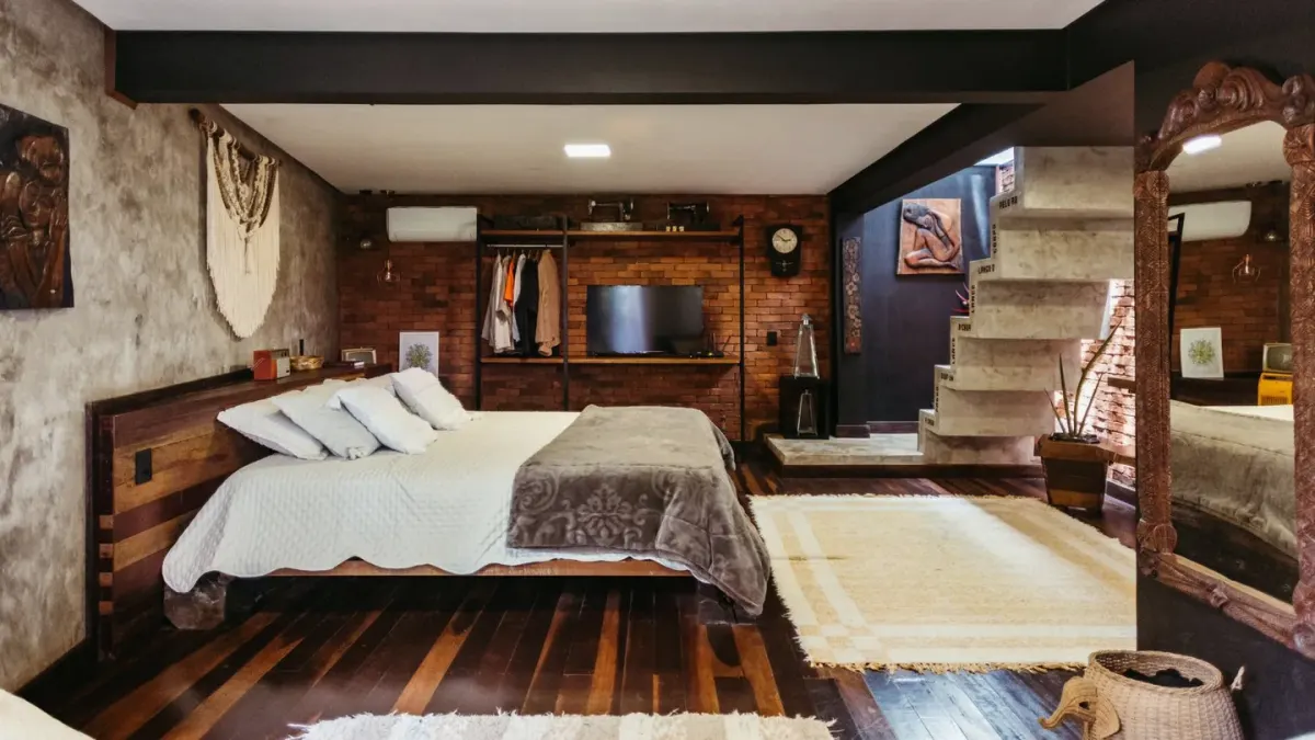 Dog bed at home